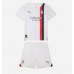 Tanie Strój piłkarski AC Milan Koszulka Wyjazdowej dla dziecięce 2023-24 Krótkie Rękawy (+ szorty)